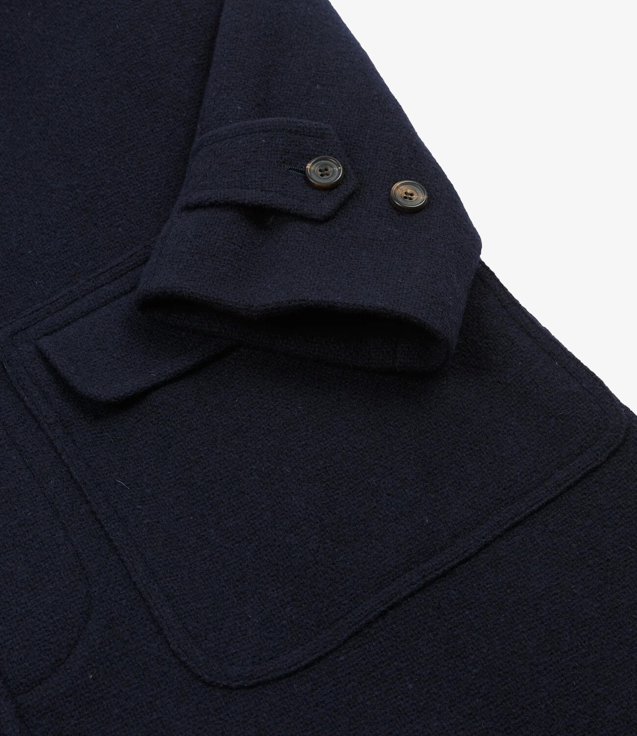 Raglan coat wool - Navy