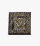 Drake's Mythical Forest Bandana - Aubergine & Green