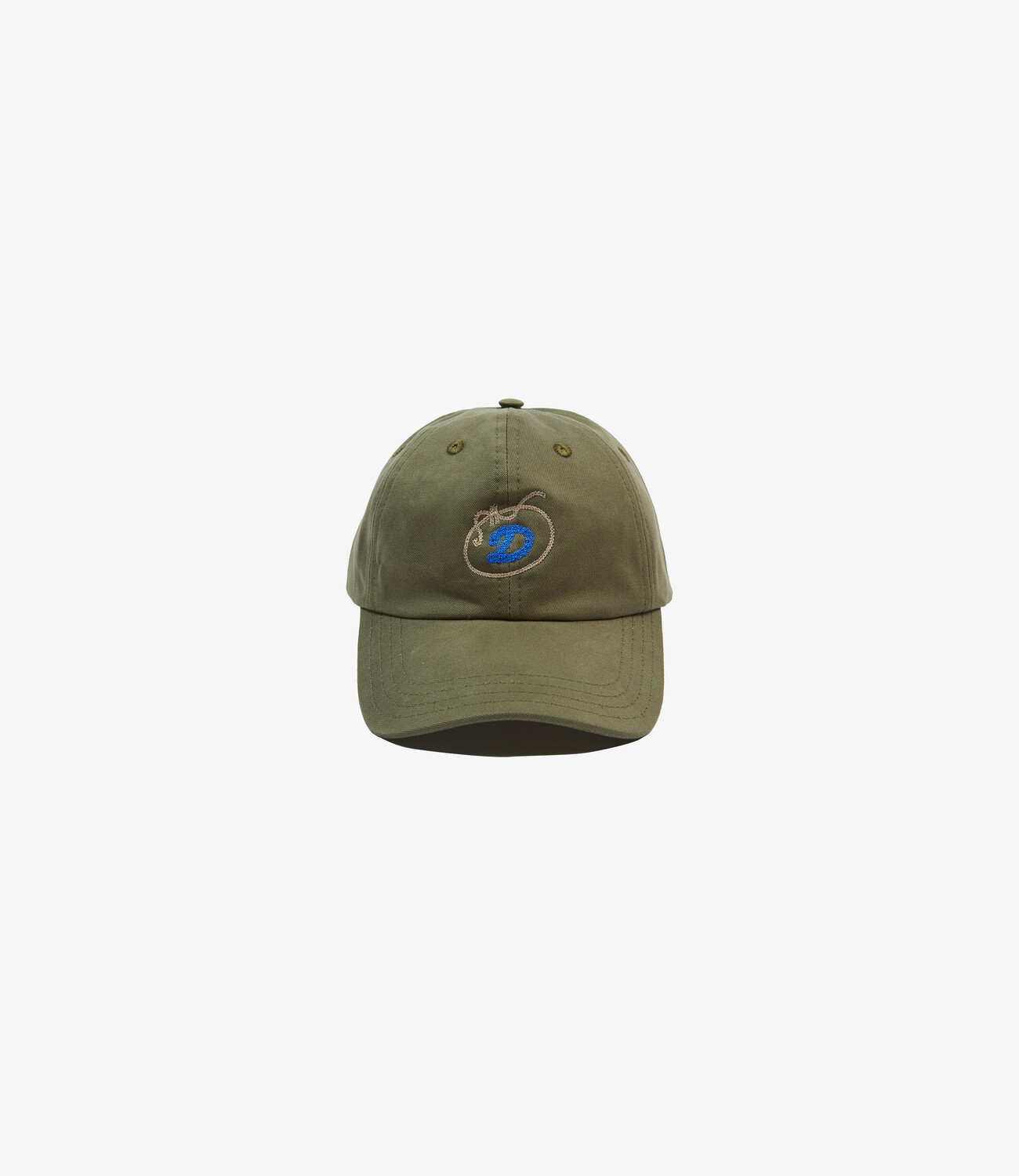 D Lasso Baseball Cap - Khaki