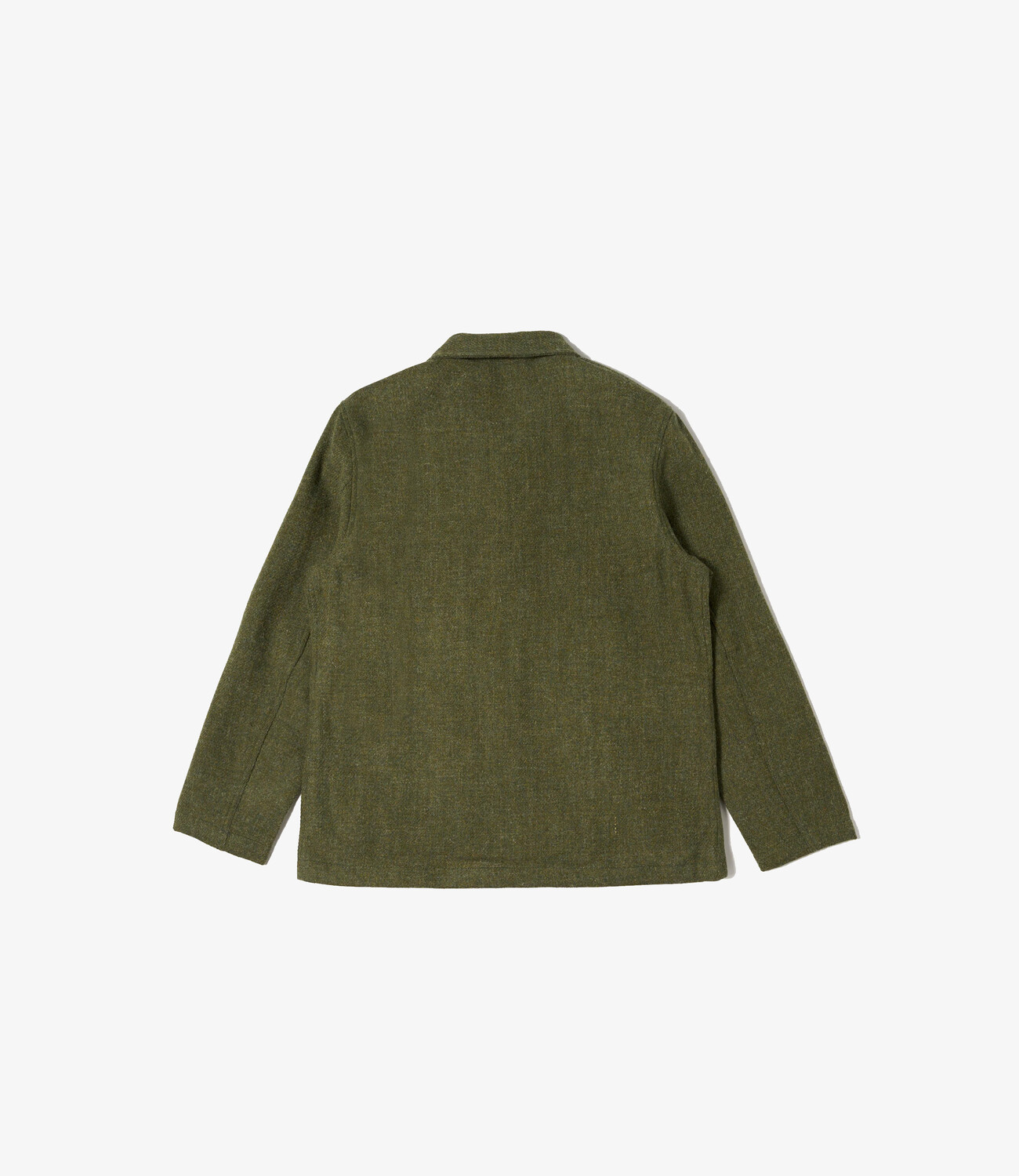 Baker jacket - harris tweed green