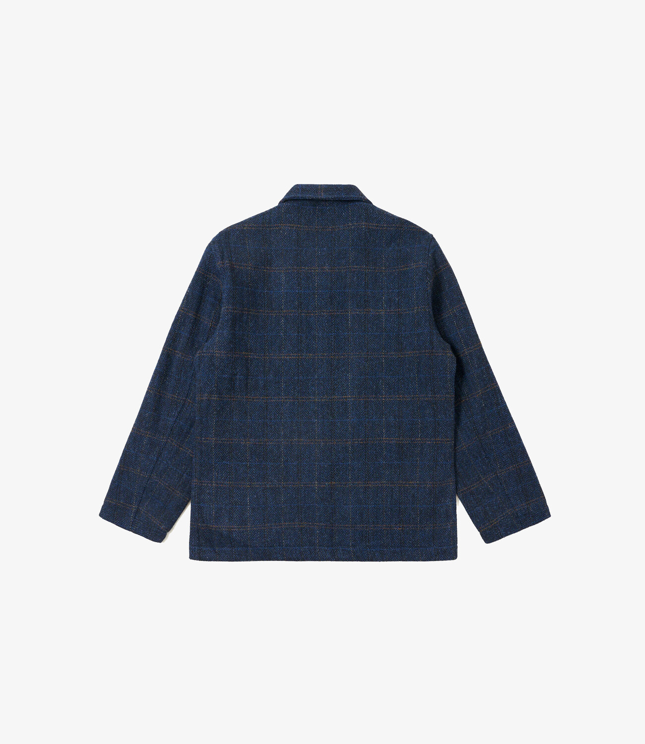 Baker jacket - harris tweed navy