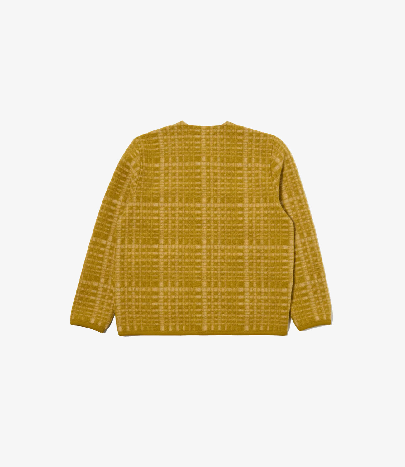 Cardigan telepass fleece - Yellow