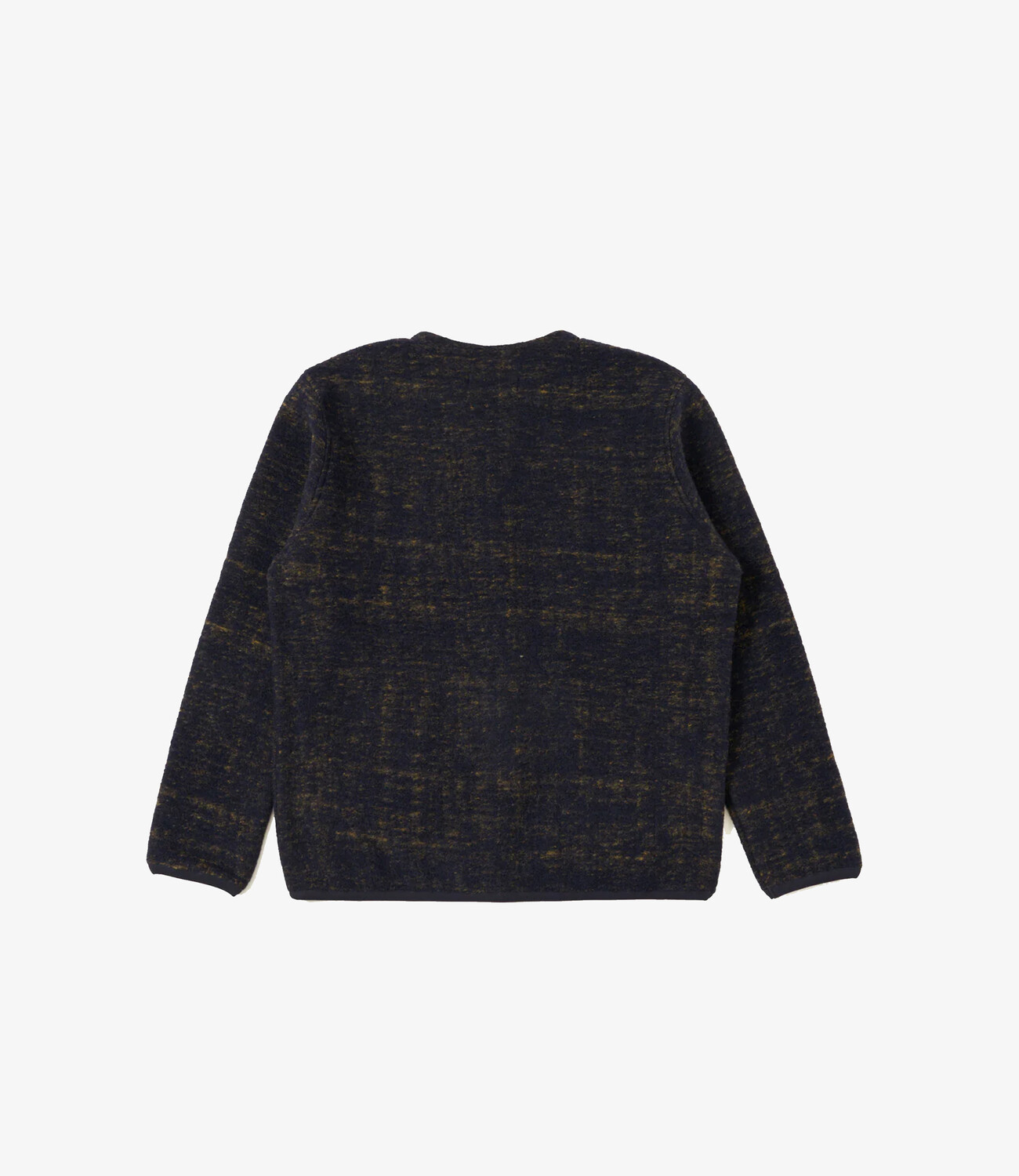 Cardigan marble fleece - navy