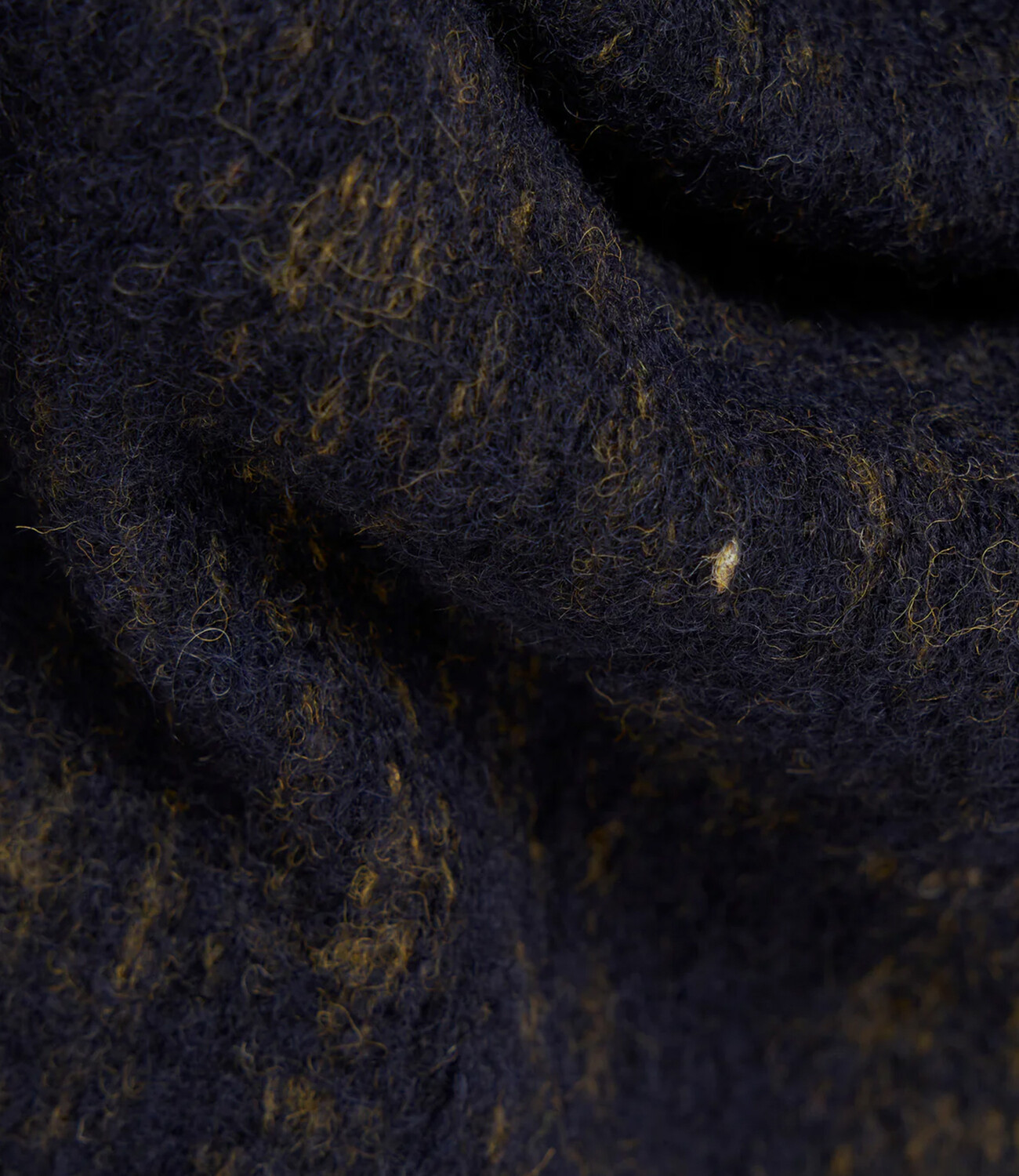 Cardigan marble fleece - navy