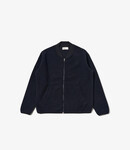 Universal Works Zip Bomber - Wool Fleece navy