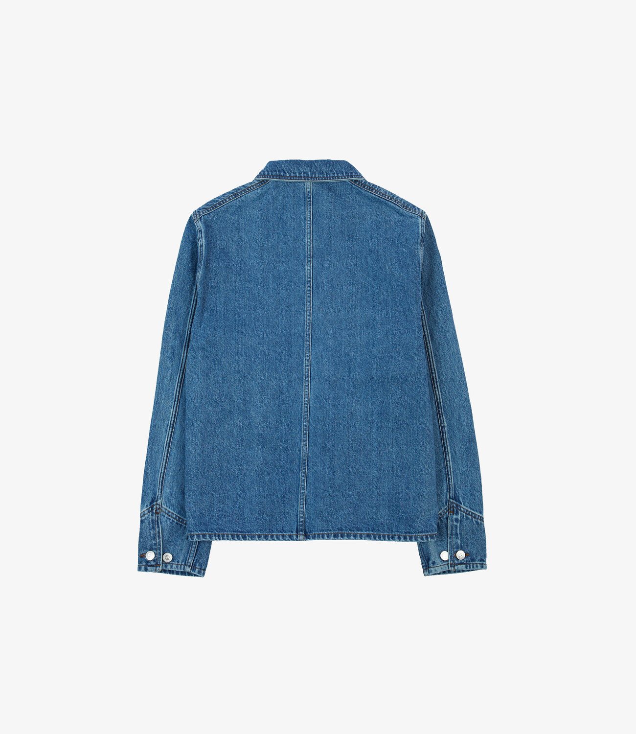 Work chore jacket - Bleach wash