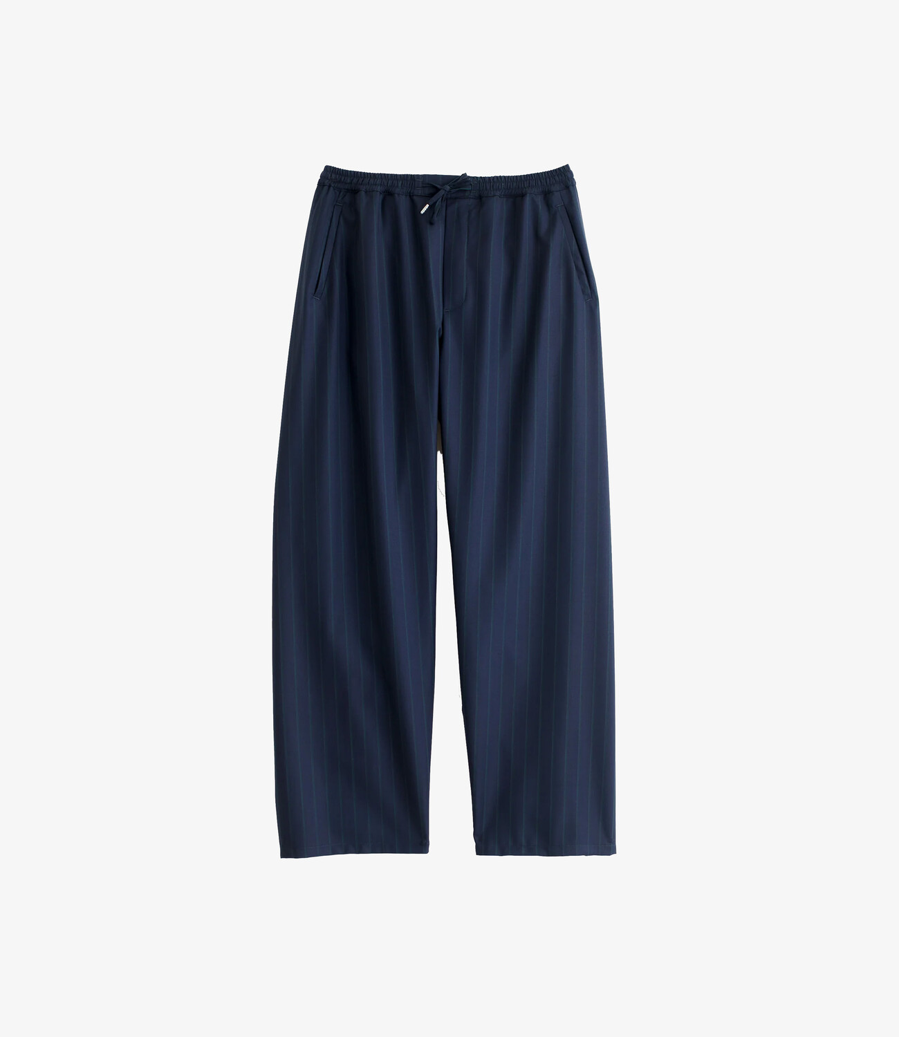 Samurai trousers - Navy double pinstripe