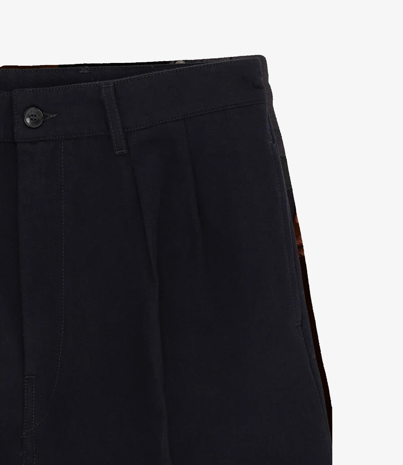 Cotton wool trousers - Blue