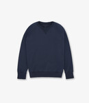Fortela Woven crewneck sweatshirt - Indaco
