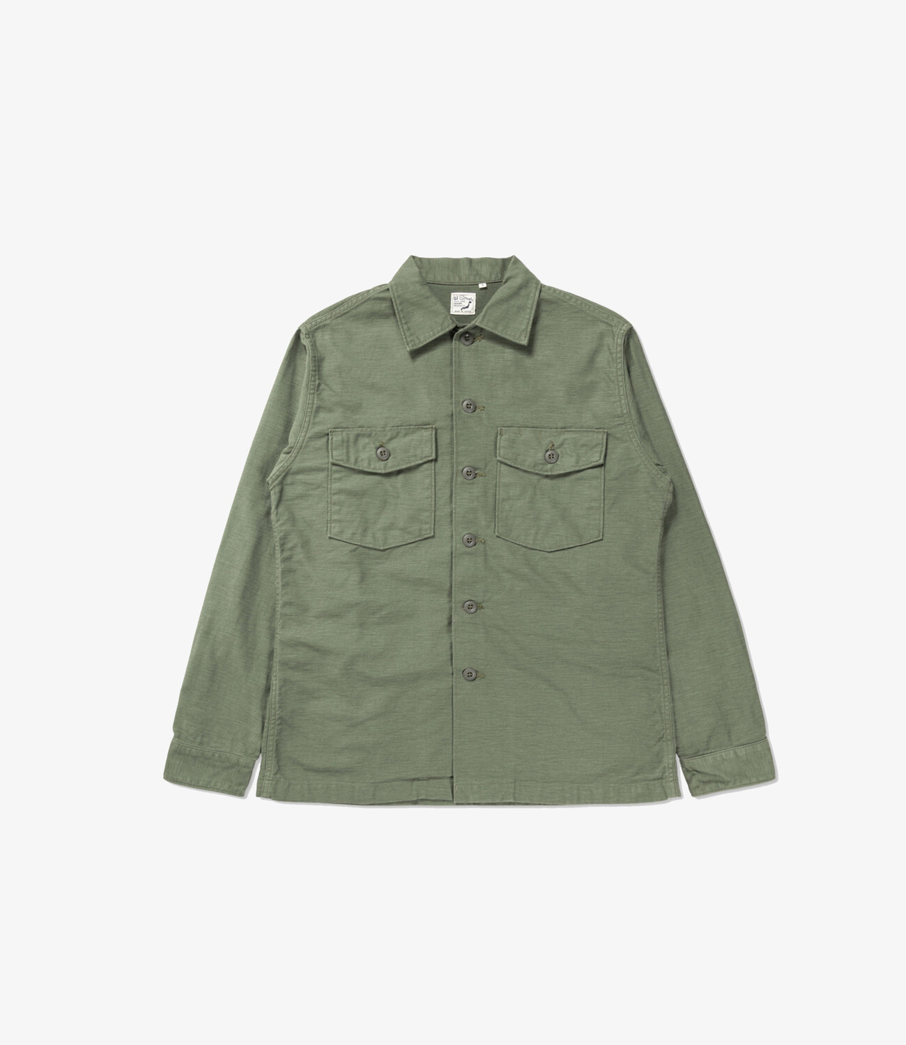 8045 U.S army fatigue Shirt - Green used