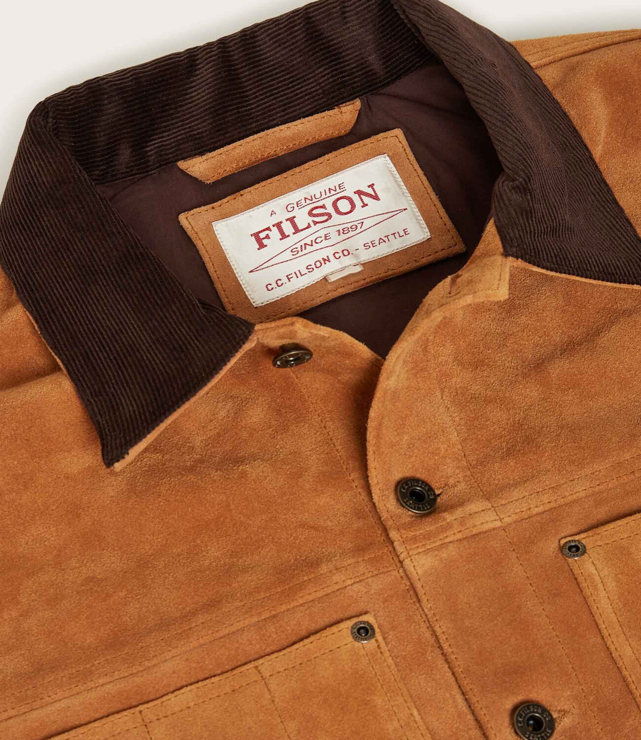 Suede short cruiser - Saddle brown