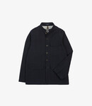 Drake's Moleskin Forestiere Jacket - Navy
