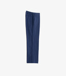 A Kind of Guise Tailored Wide Trousers - Ocean stripe