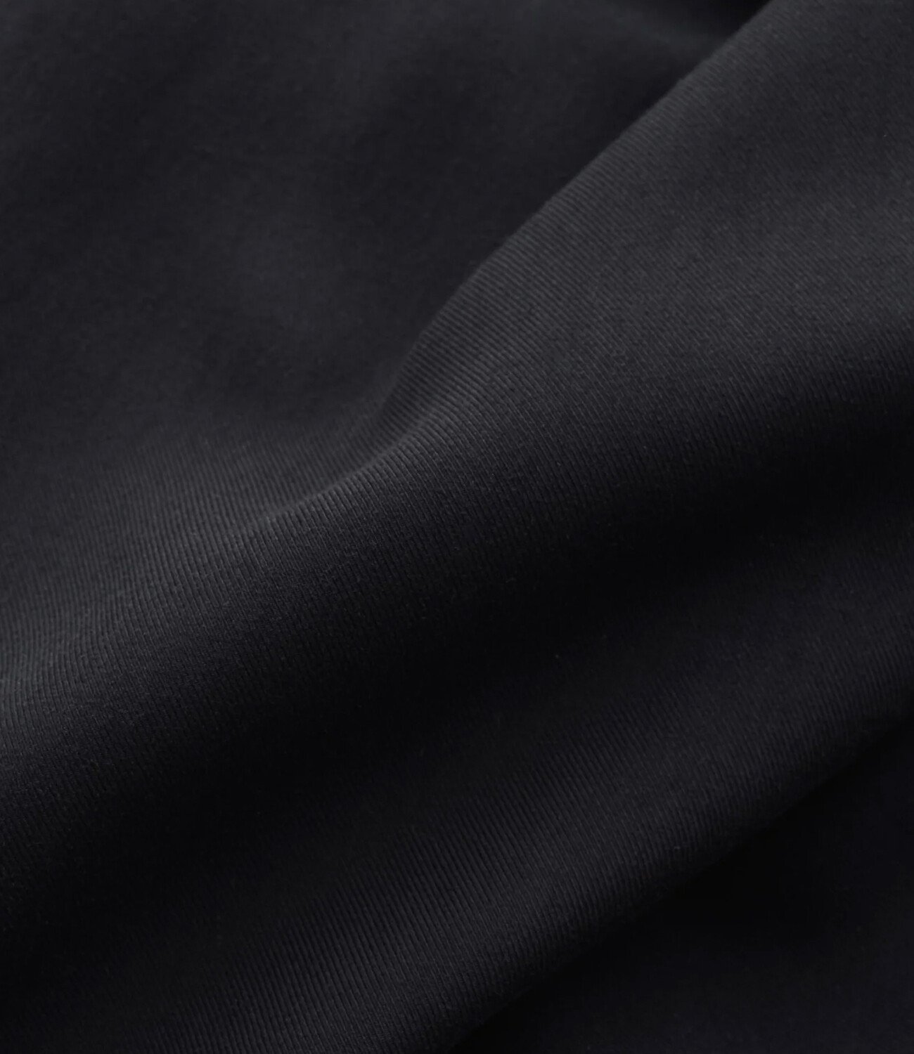 Wewa Wide Trousers - Soft black twill