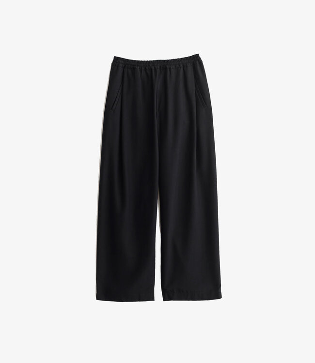 A Kind of Guise Wewa Wide Trousers - Soft black twill