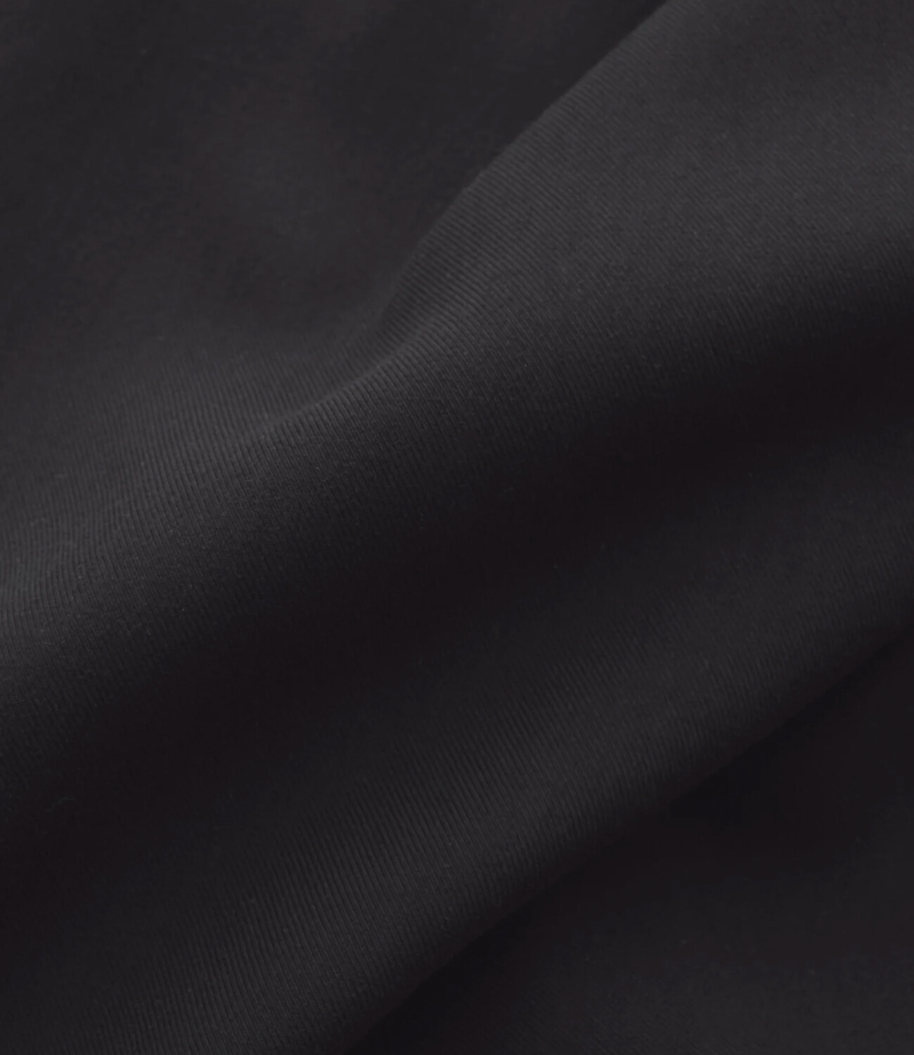 Piero Pants - Soft black twill