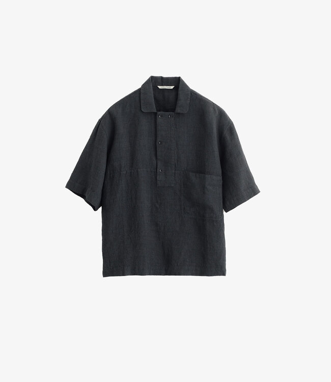 A Kind of Guise Taita Shirt - Coal linen
