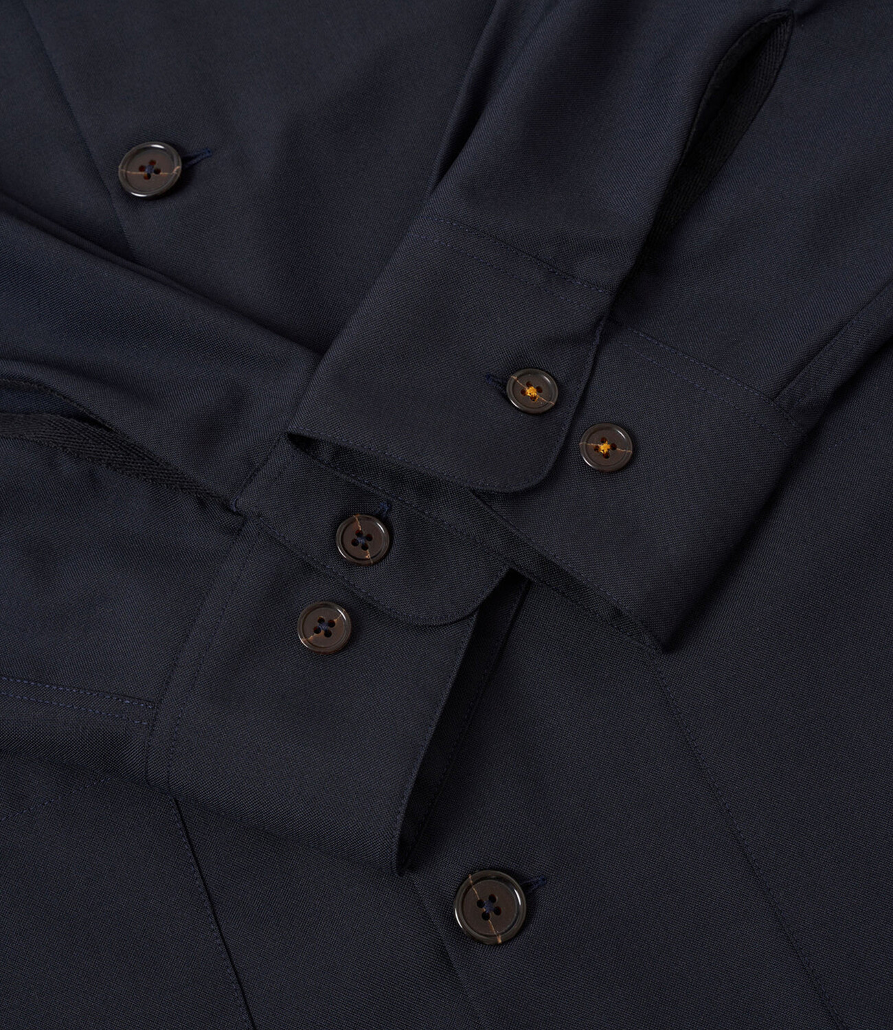 Travail overshirt tropical suiting - Navy
