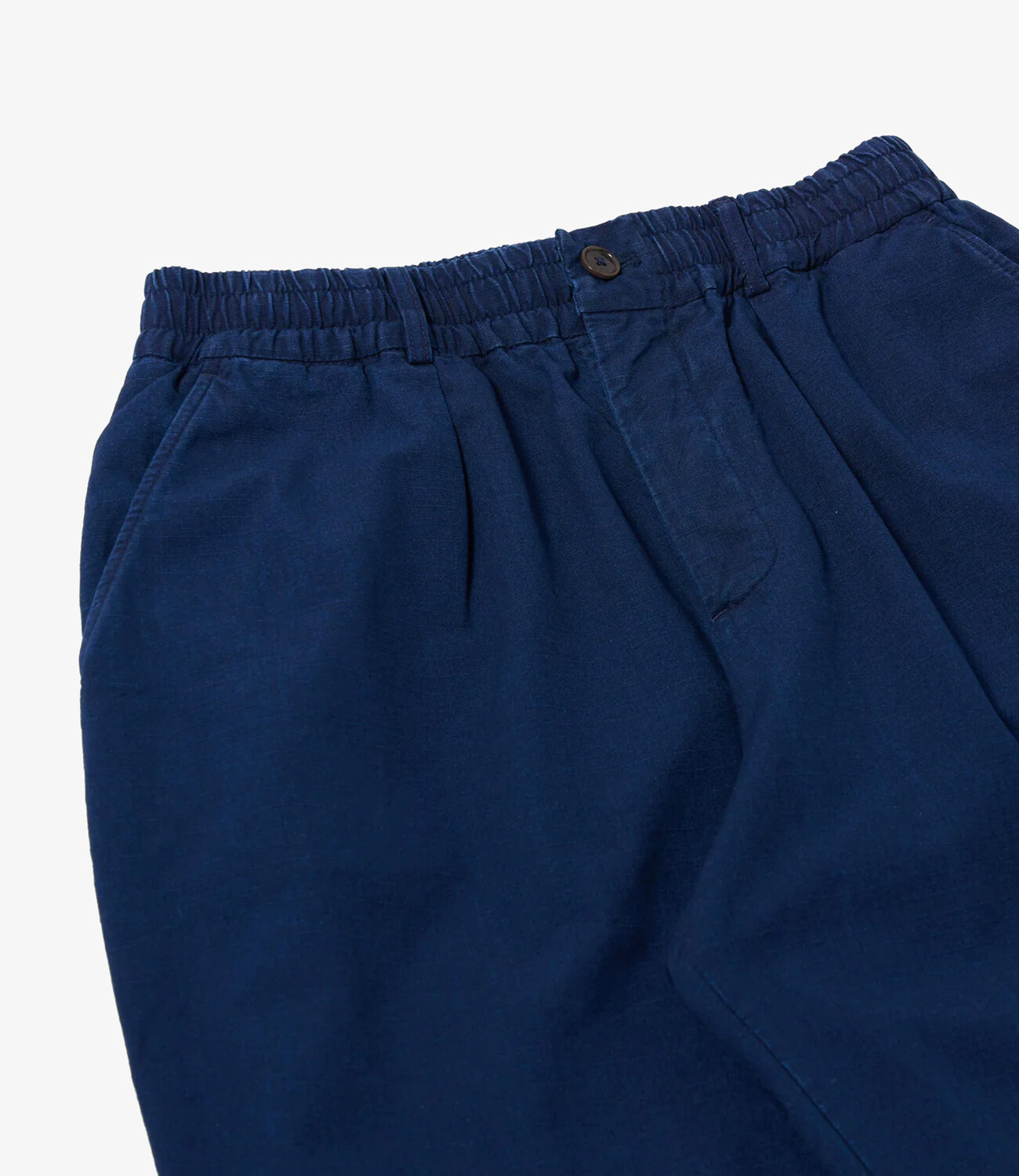 Pleated track pant kimstop - Indigo