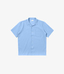 Universal Works Road shirt seers - Sky blue