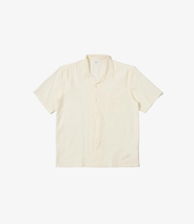 Universal Works Road shirt arten seers - Ecru