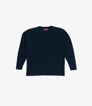 Atelier Neighbourhood Longsleeve 100% merino milano rip - Deep Navy