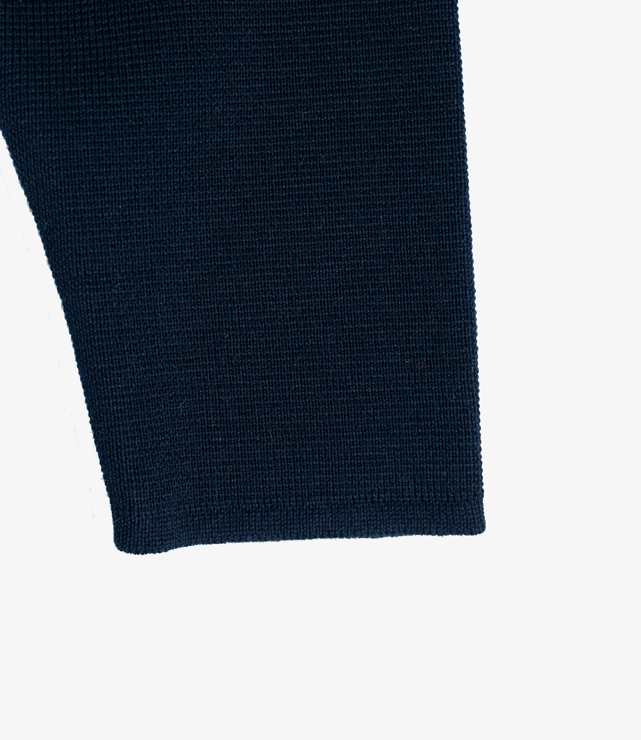 Longsleeve 100% merino milano rip - Deep Navy