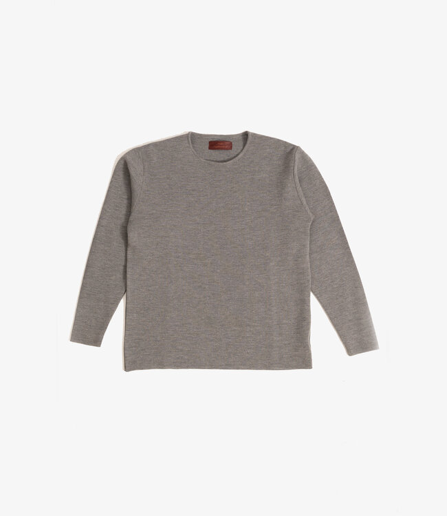 Atelier Neighbourhood Longsleeve 100% merino milano rip - Grey
