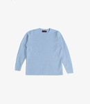 Atelier Neighbourhood Longsleeve 100% merino milano rip - Ultra light blue