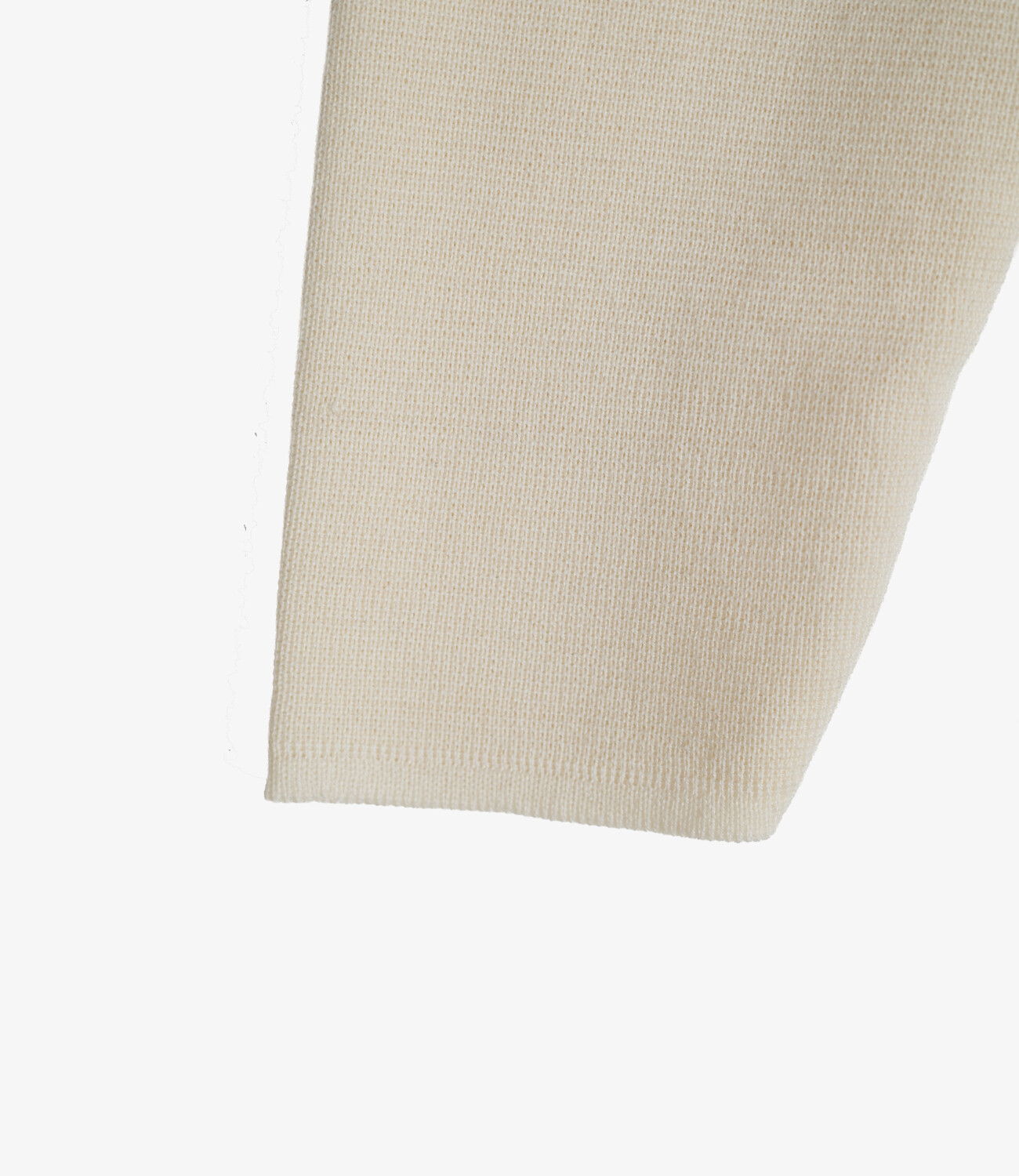 Longsleeve 100% merino milano rip - Off White