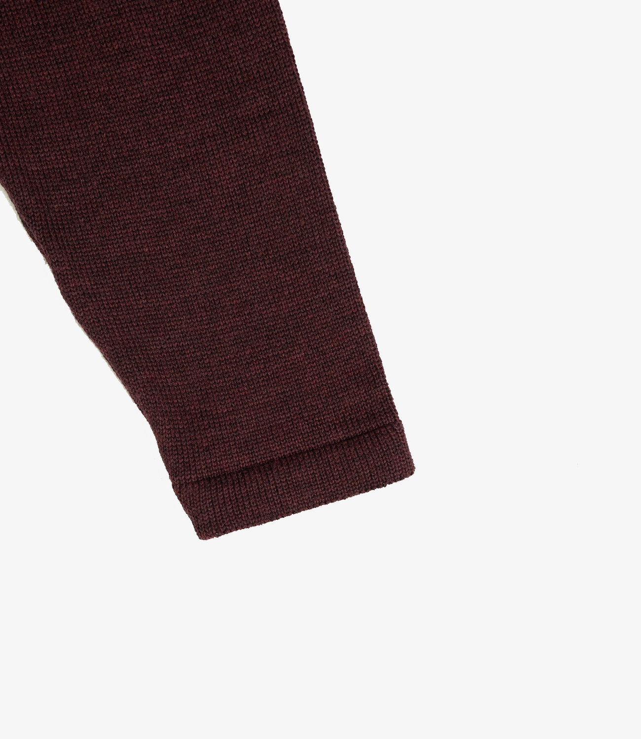 Merino wool longsleeve - Bordeaux