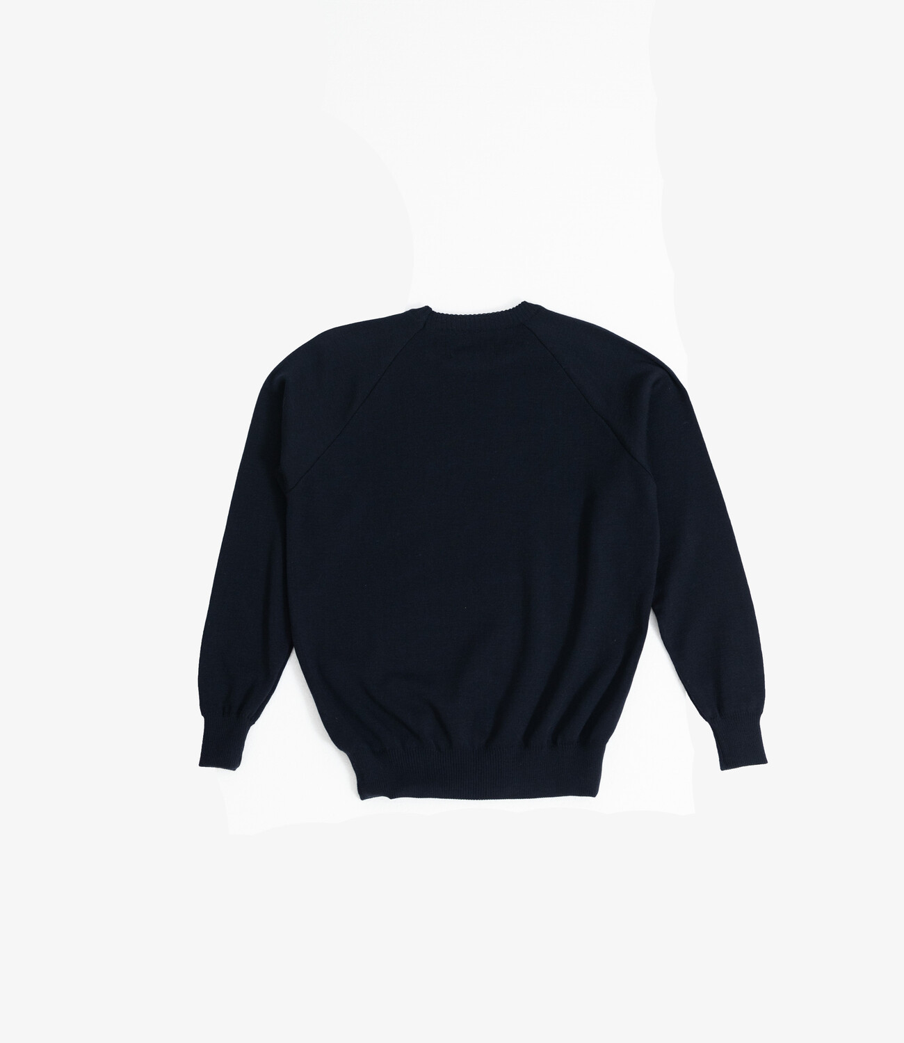 Merino knitted crewneck - Deep Navy