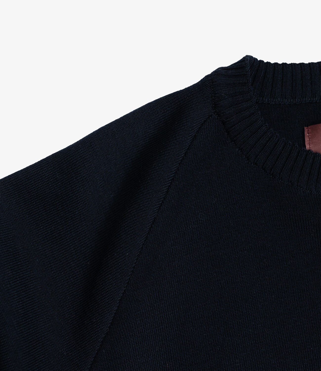 Merino knitted crewneck - Deep Navy