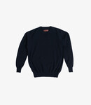 Atelier Neighbourhood Merino knitted crewneck - Deep Navy