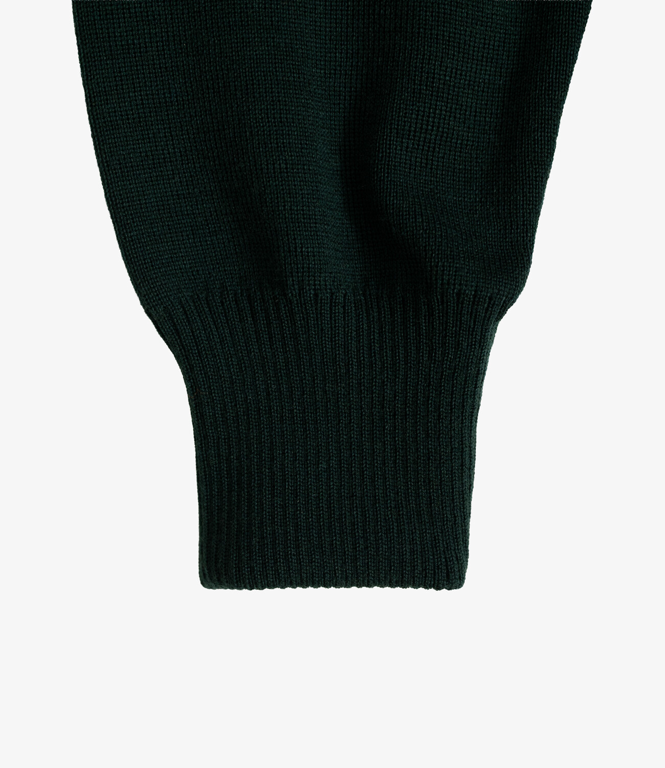 Merino knitted crewneck - Petrol