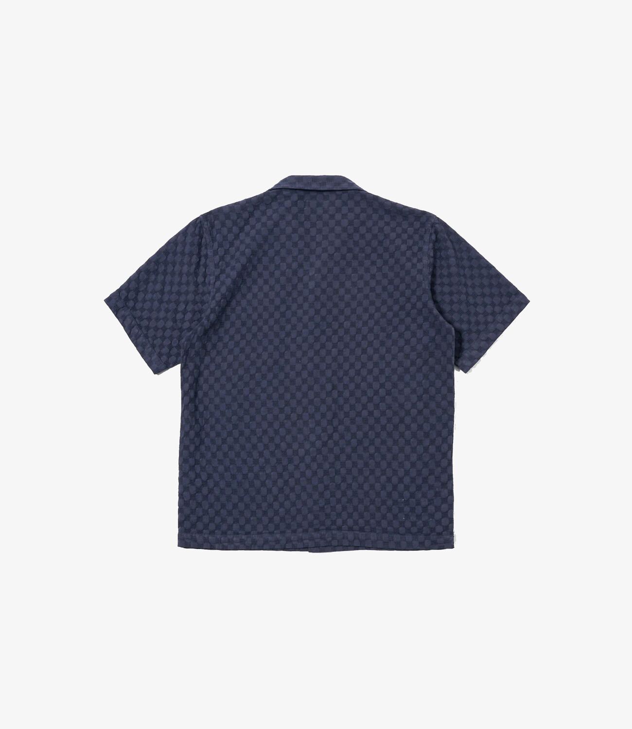 Road shirt dot waffle - Navy
