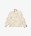 Universal Works Ns Bomber jacket 3D flower - Ecru