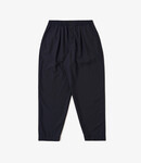 Universal Works Pleated track pant tropical suiting - Navy