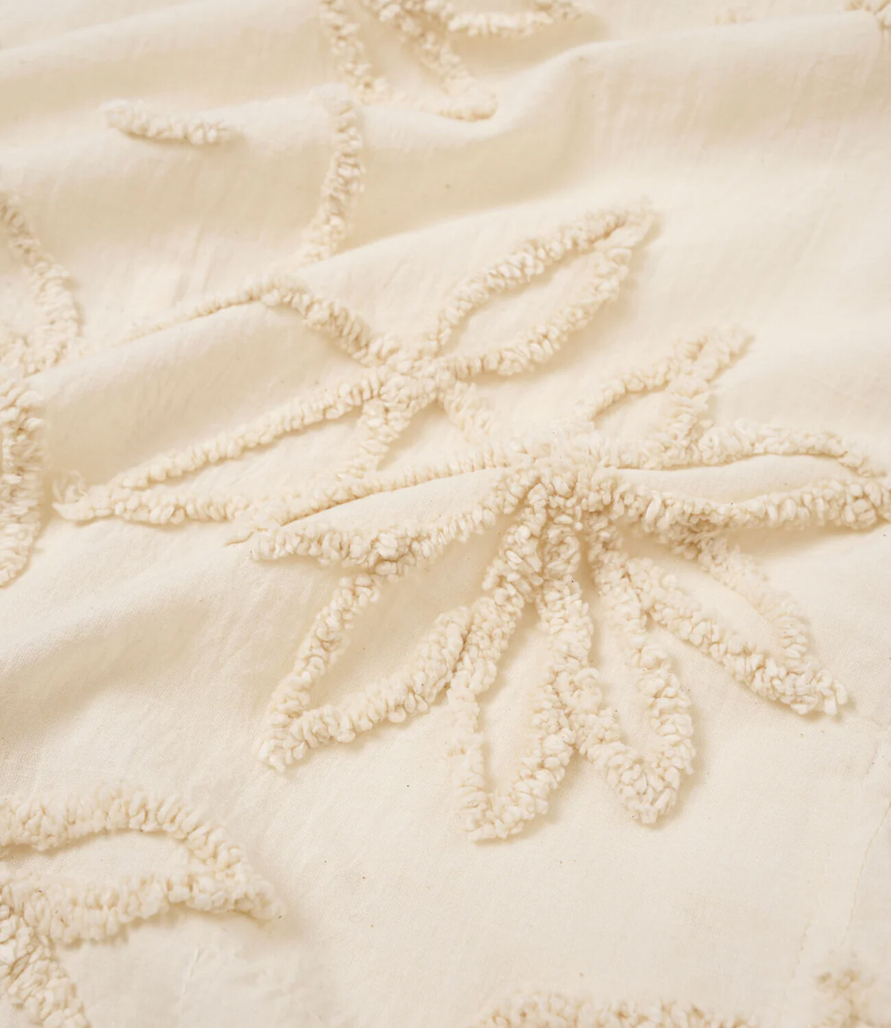 Road shirt 3d flower - Ecru