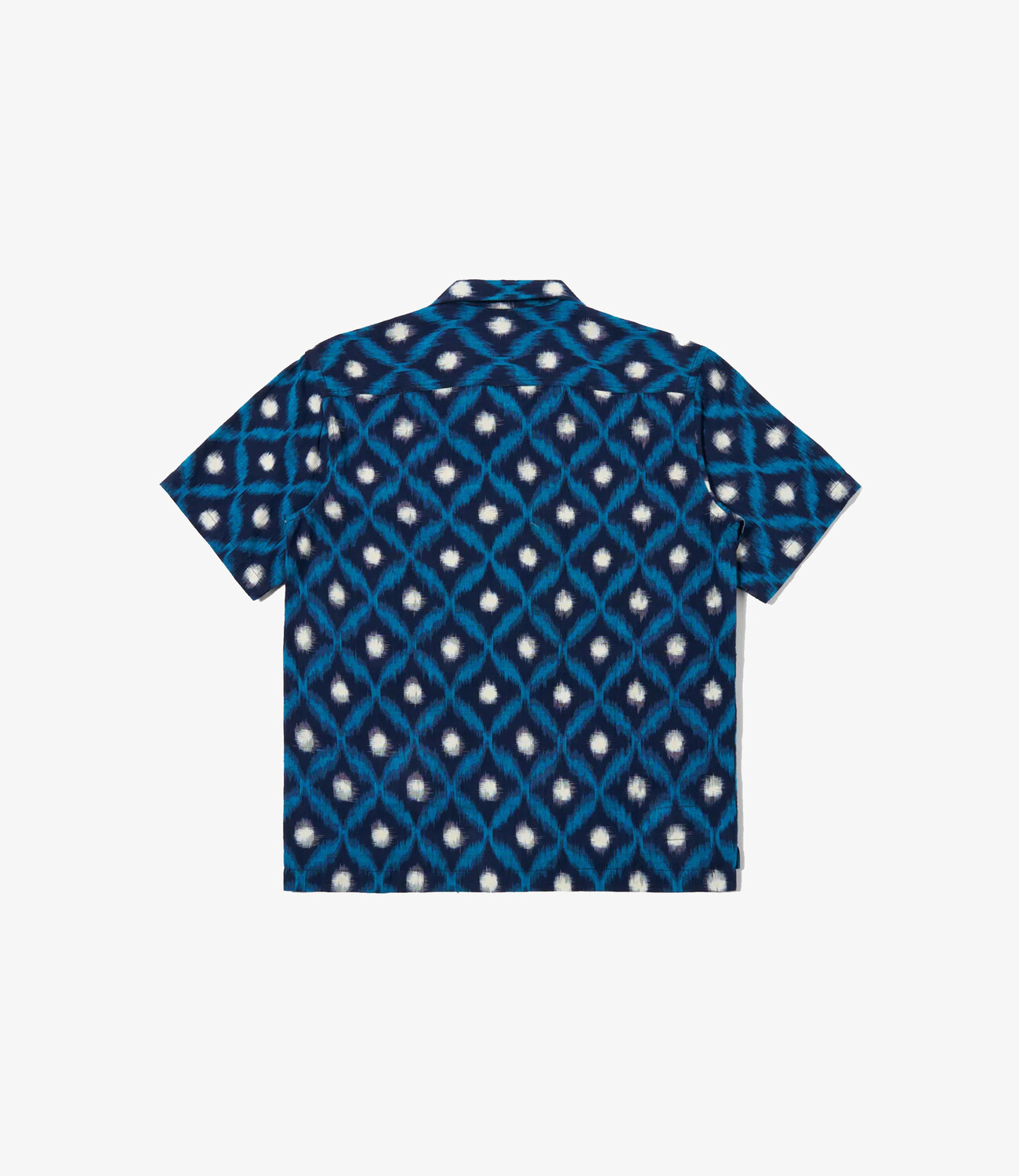 Deck shirt diamon ikat - Indigo