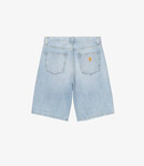 Carhartt WIP Landon Short - Blue heavy worn bleached