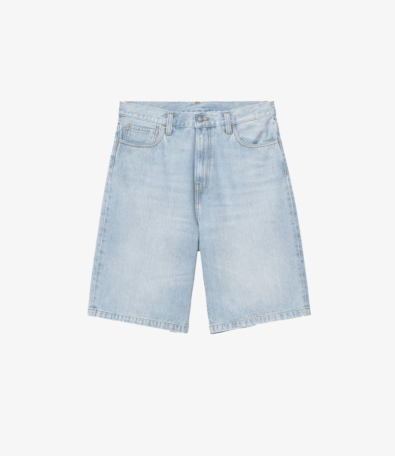 Landon Short - Blue heavy worn bleached