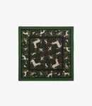 Drake's Unicorn Print Bandana - Green