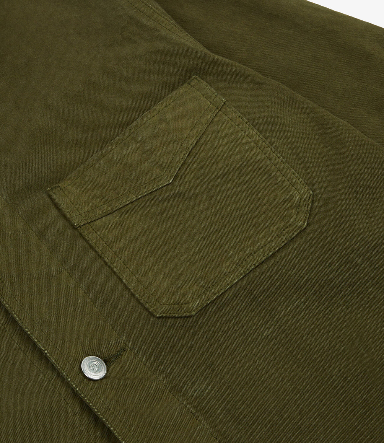 Duck cotton canvas chore - Olive