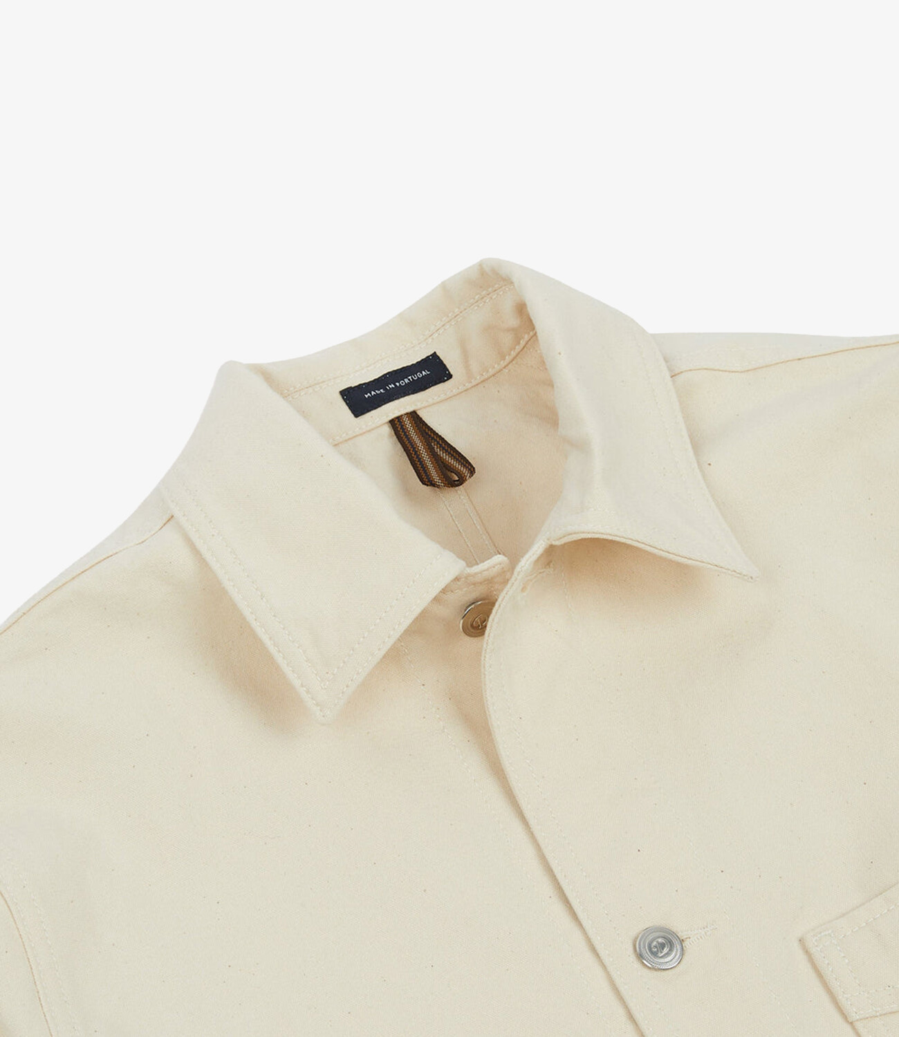 Duck cotton canvas chore - Natural