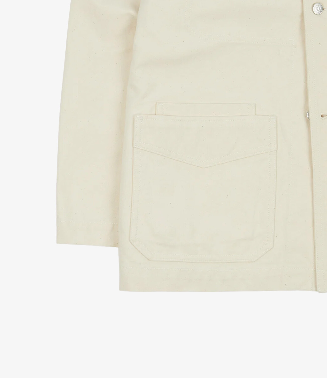 Duck cotton canvas chore - Natural