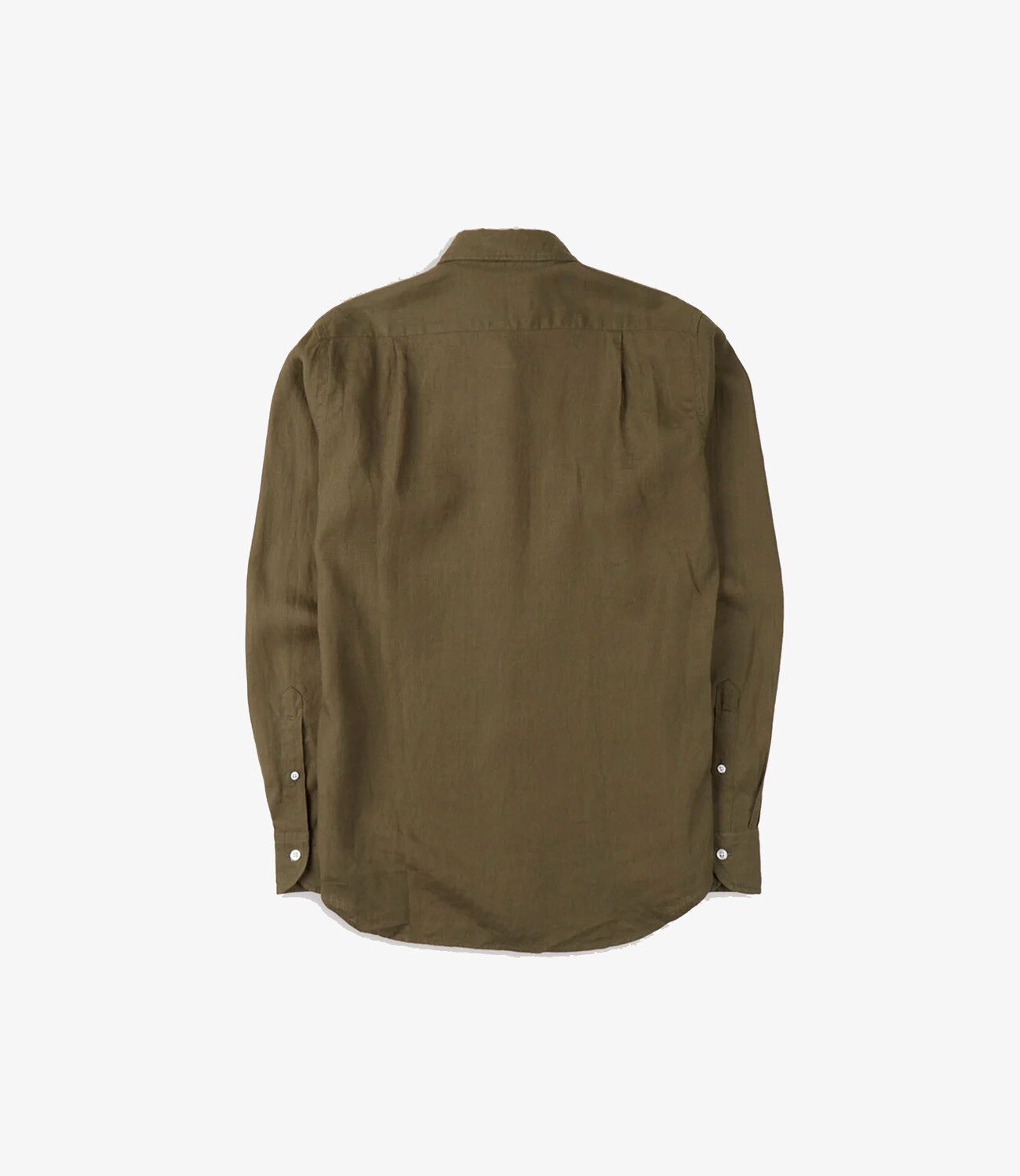 The Linen Summer Shirt - Khaki green