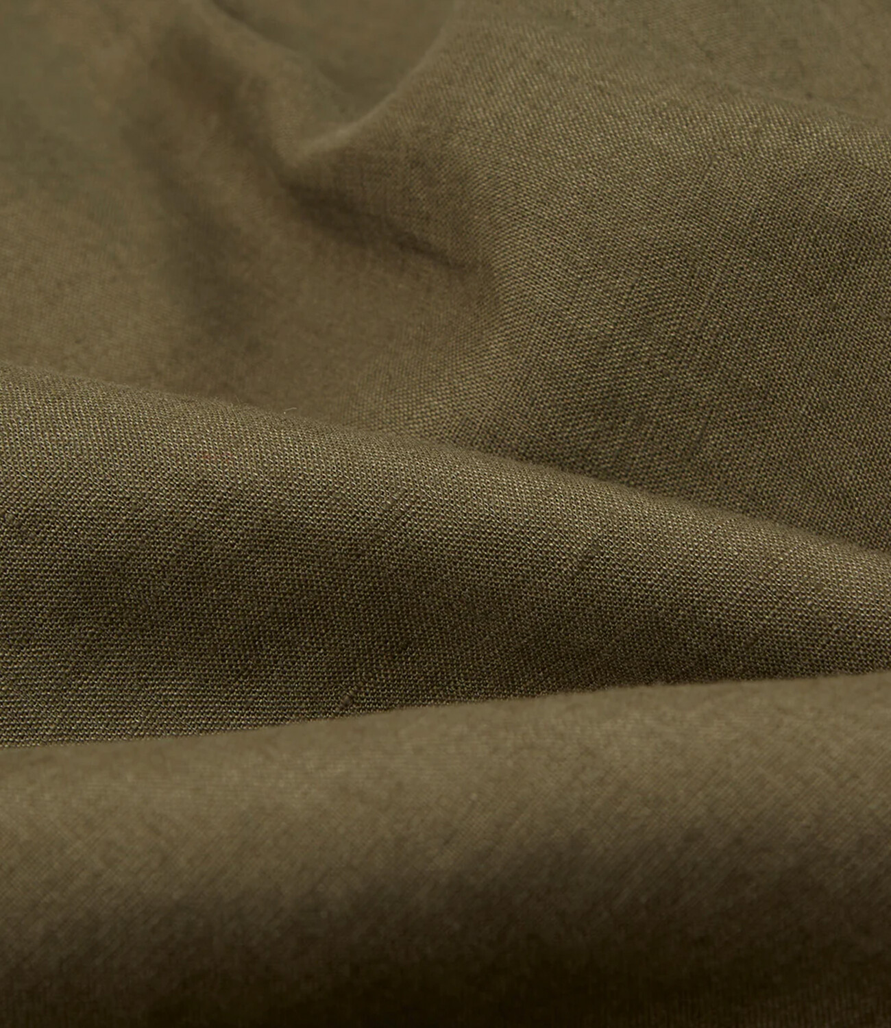 The Linen Summer Shirt - Khaki green