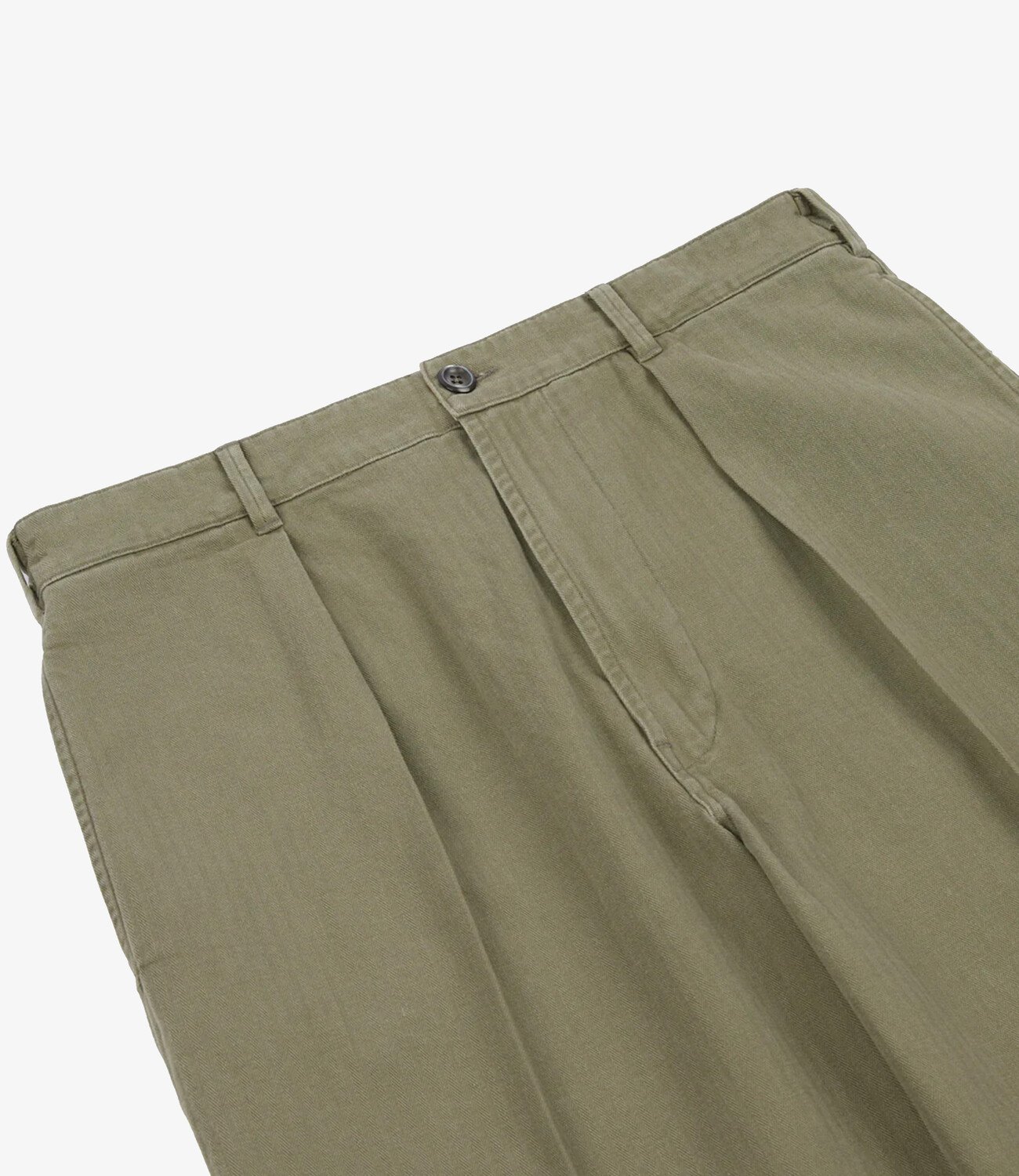MKI Herringbone Games Trouser -  Olive