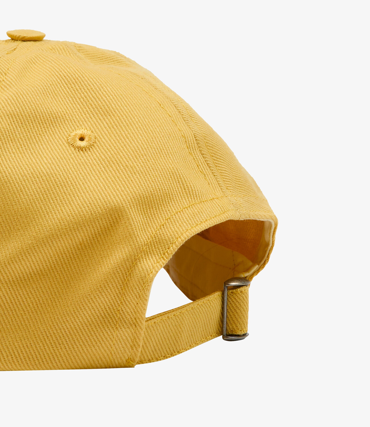 Cow Figurine Twill Baseball Cap - Mustard